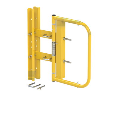 EGA Yellow Swing Gates – Safety Access | Material Flow