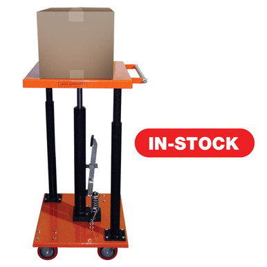 Hydraulic Post Lift Tables-550 lbs Capacity | Material Flow