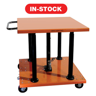 Hydraulic Post Lift Table - 2200 lbs Capacity | Material Flow