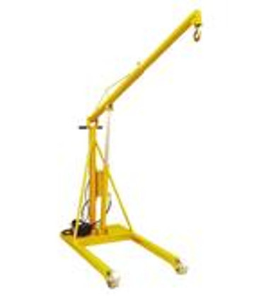 CRANE 7'0 イエローファンボード Kahomvis 2 Ton Folding Engine Hoist Cherry Picker Shop Crane Hoist