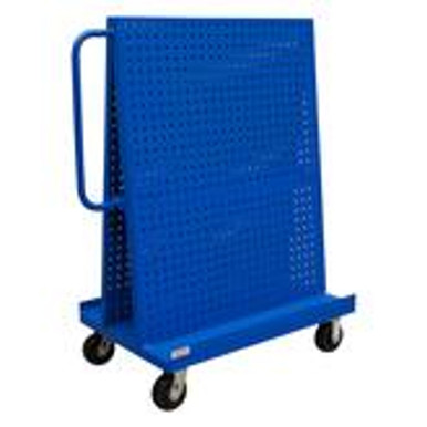 Valley Craft, Bin Tool A-Frame Cart, Louvered Panels, Total