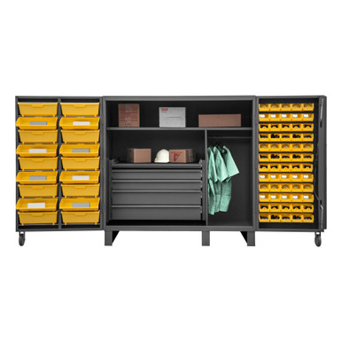 Quantum PDC-60BK 60 Drawers Cabinet