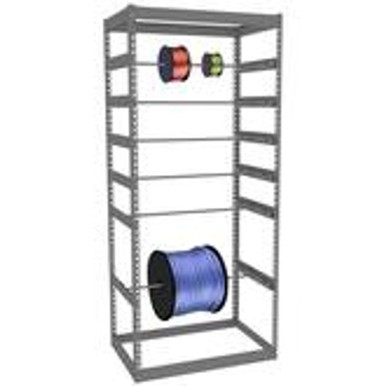 Tennsco Z-Line Reel Rack