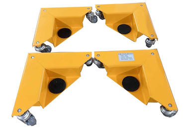 Steel Low-Profile Triangle Dollies | Material Flow