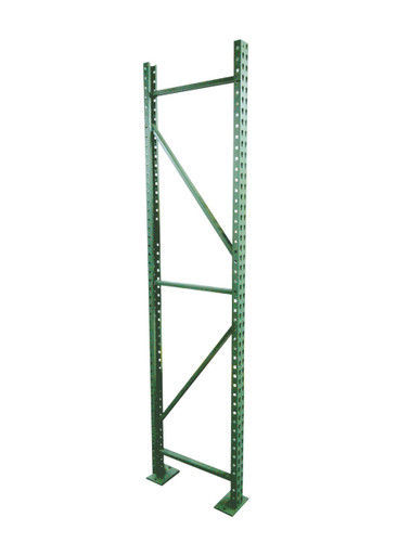 Upright Racking Cost 24x120 Quick Rack Uprights-7,000 lb Capacity - Material Flow