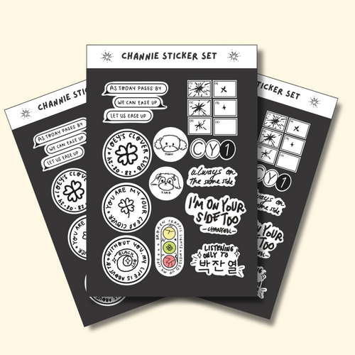Channie sticker set