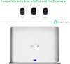 Arlo VMB4500-100NAR Base Station for Arlo Pro / Pro2 Wireless Security Cameras Certified Refurbished