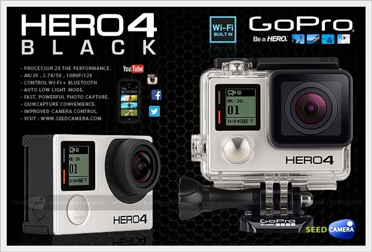 Gopro Hero 4 Black Edition Certified Refurbished Chdhx 401 Rb Deal Parade