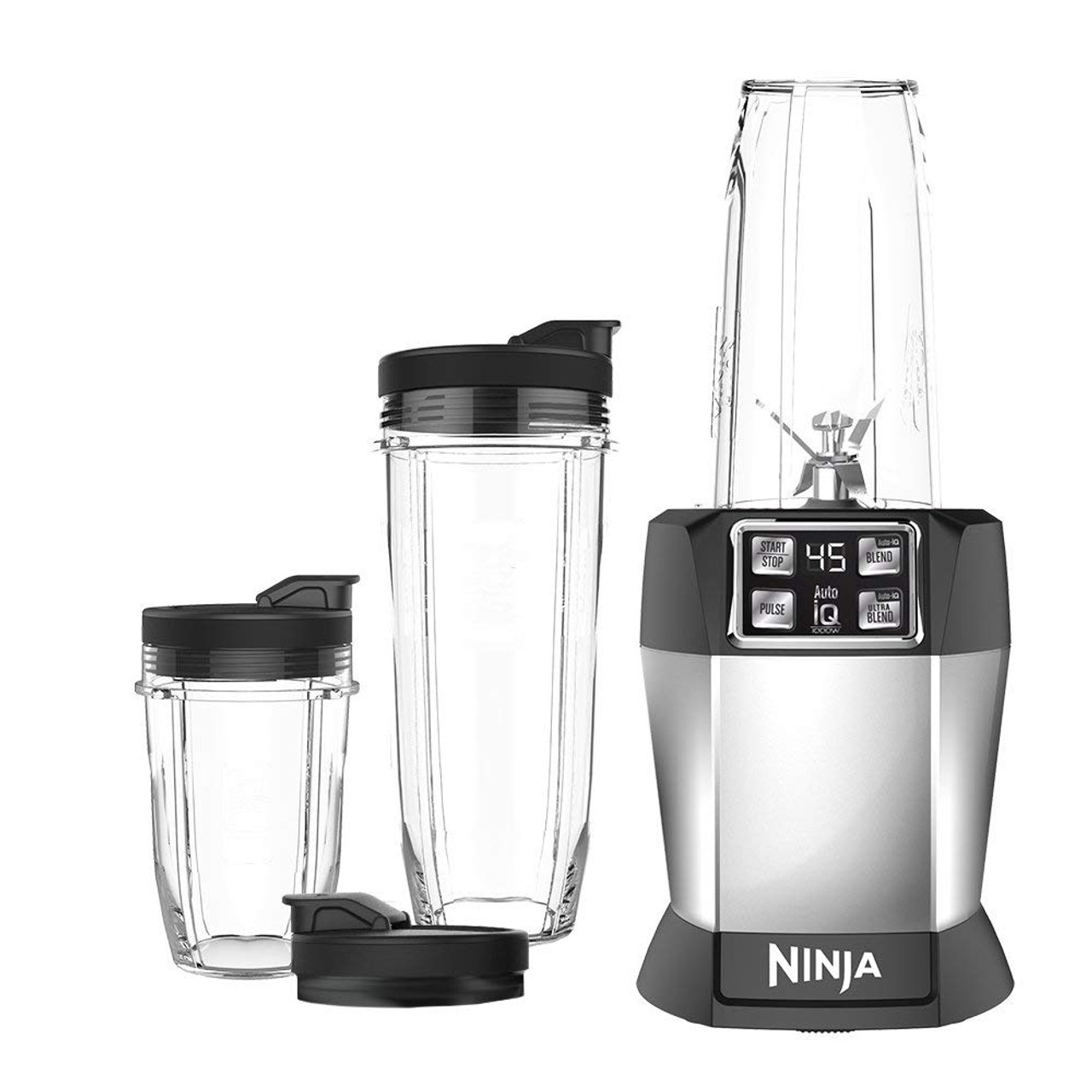 Nutri Ninja BL482 Personal Blender with 1000-Watt Auto-iQ Base to Extract  Nutrients for Smoothies, Juices and Shakes and 18, 24, and 32-Ounce Cups -  Deal Parade