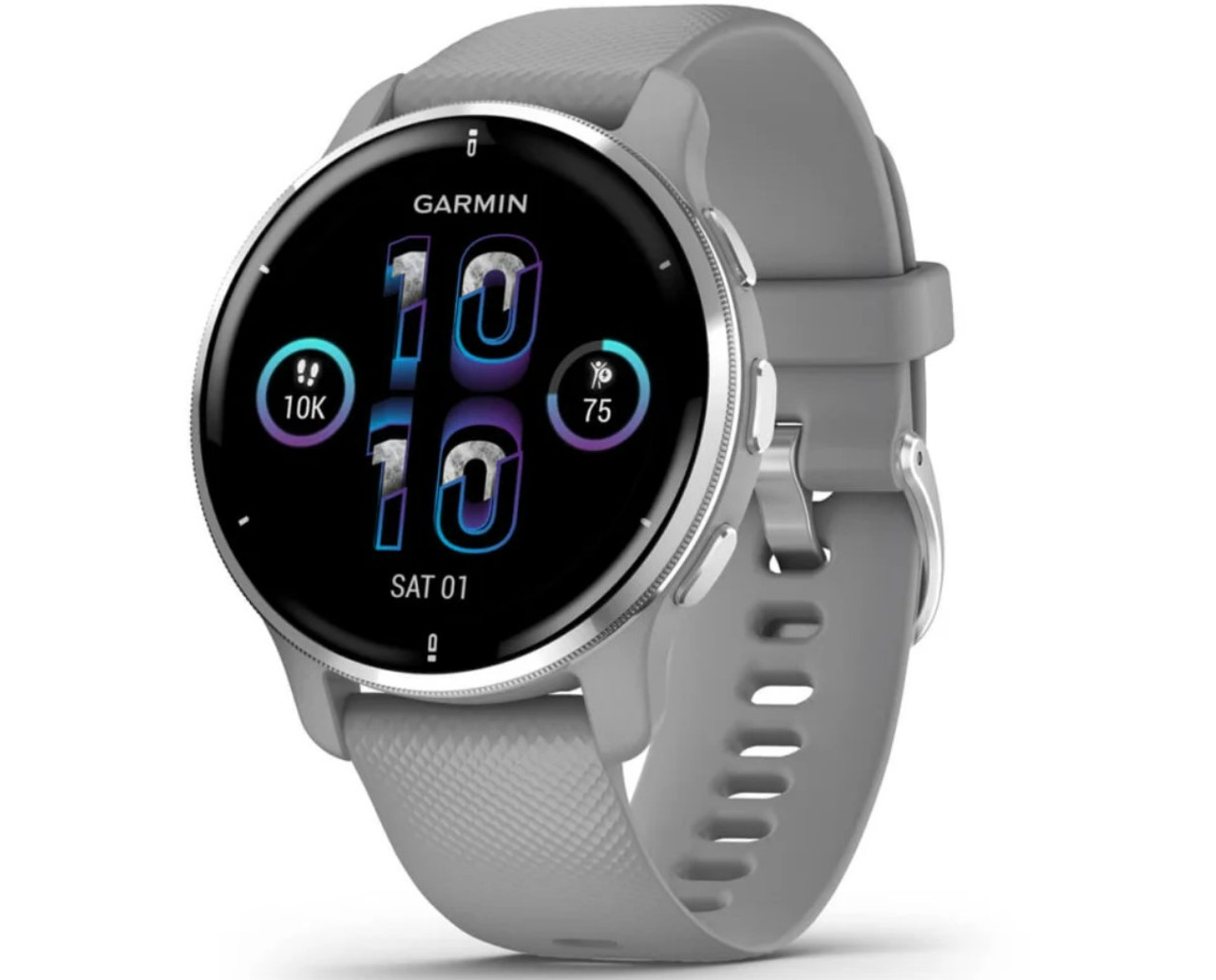 Garmin G010-N2496-00 Venu 2 Plus Passivated GPS Smartwatch Gray - Certified  Refurbished