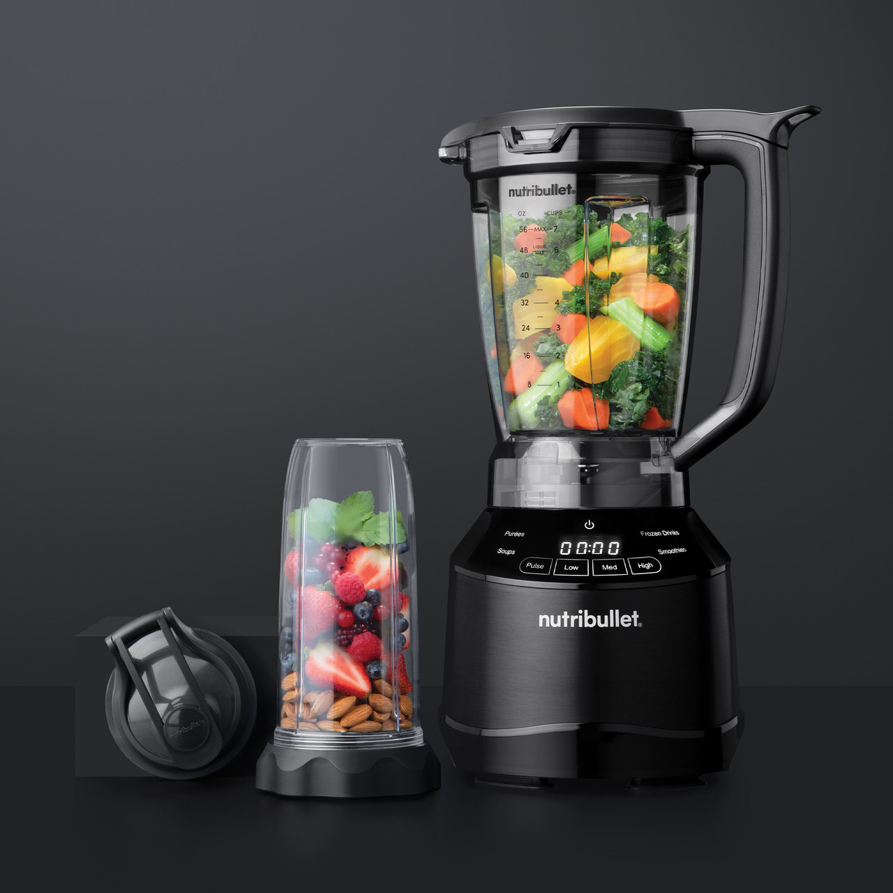 Nutribullet RNBF205201400W 56oz Pitcher and 32oz Cup Smart Touch Blender -  Certified Refurbished - Deal Parade