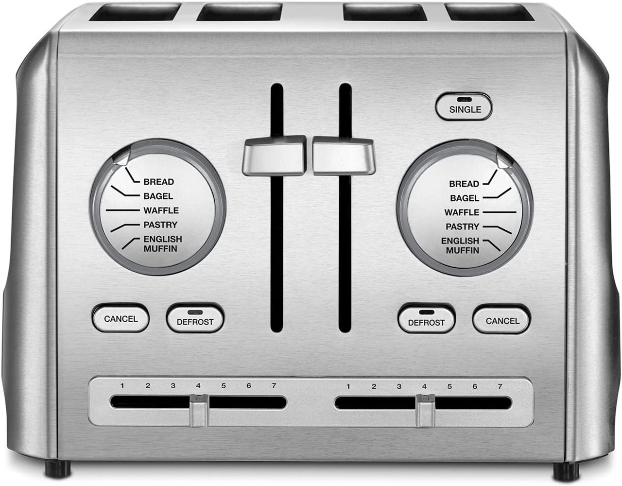 Cuisinart RBT-1350PCFR 4 Slice Metal Toaster - Certified