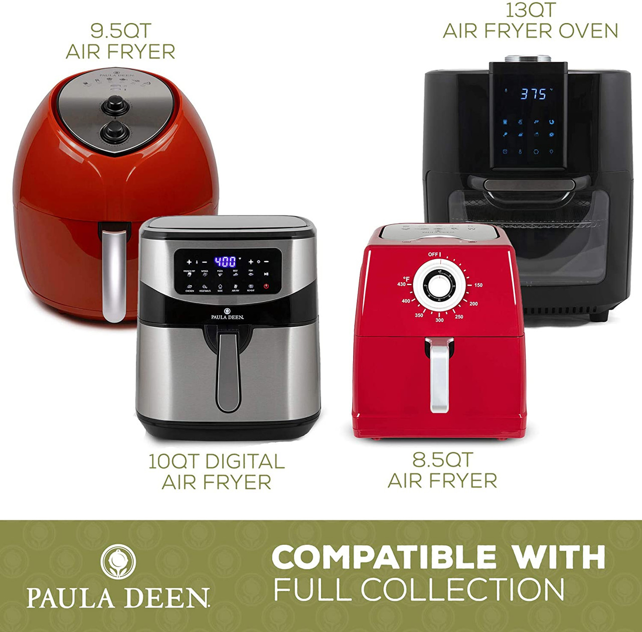 Paula Deen 9.5 Quart Air Fryer
