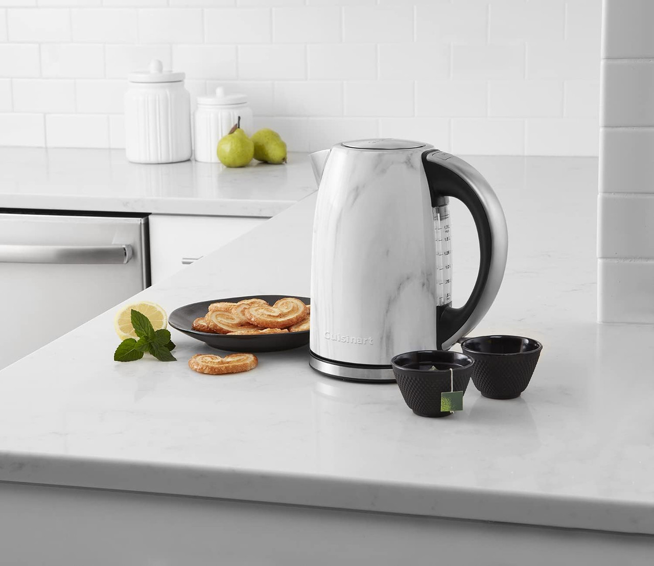 New Auto Shut-Off 1.7 Liter Coffee Tea CUISINART Cordless Electric Kettle  JK-17