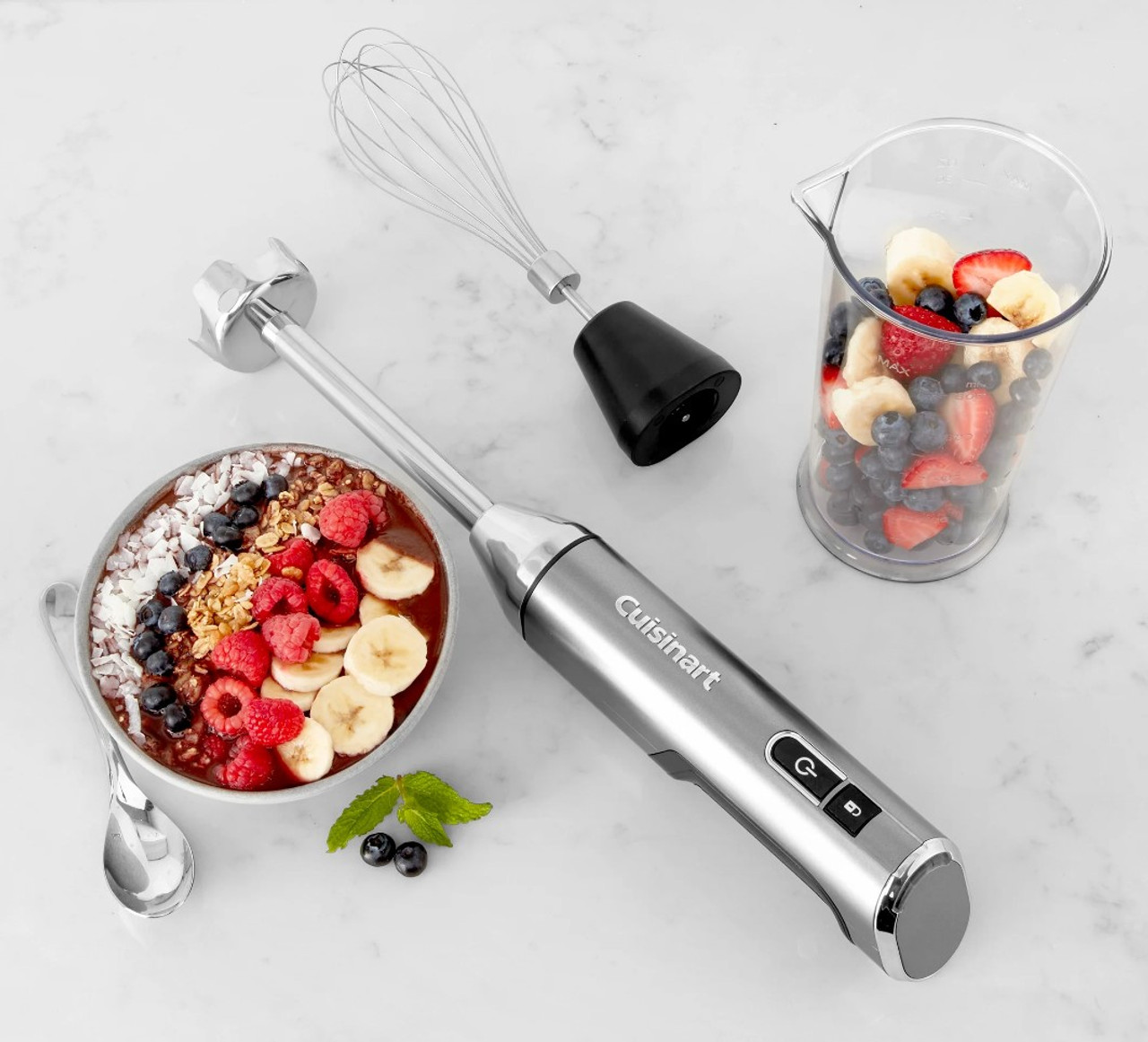 Cuisinart Immersion Hand Blender with Storage Case (Factory Refurbished)