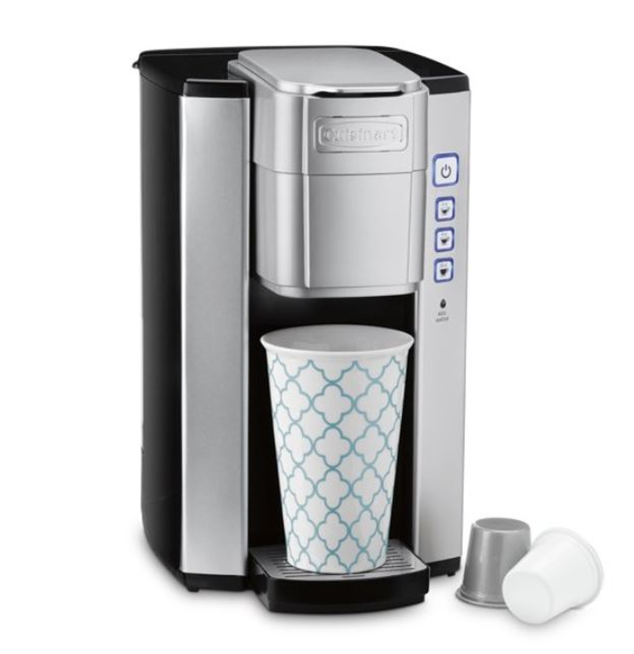 Cuisinart SS-GB1FR Coffee Center Grind and Brew Plus, Built-in Coffee Grinder Coffeemaker - Silver - Certified Refurbished