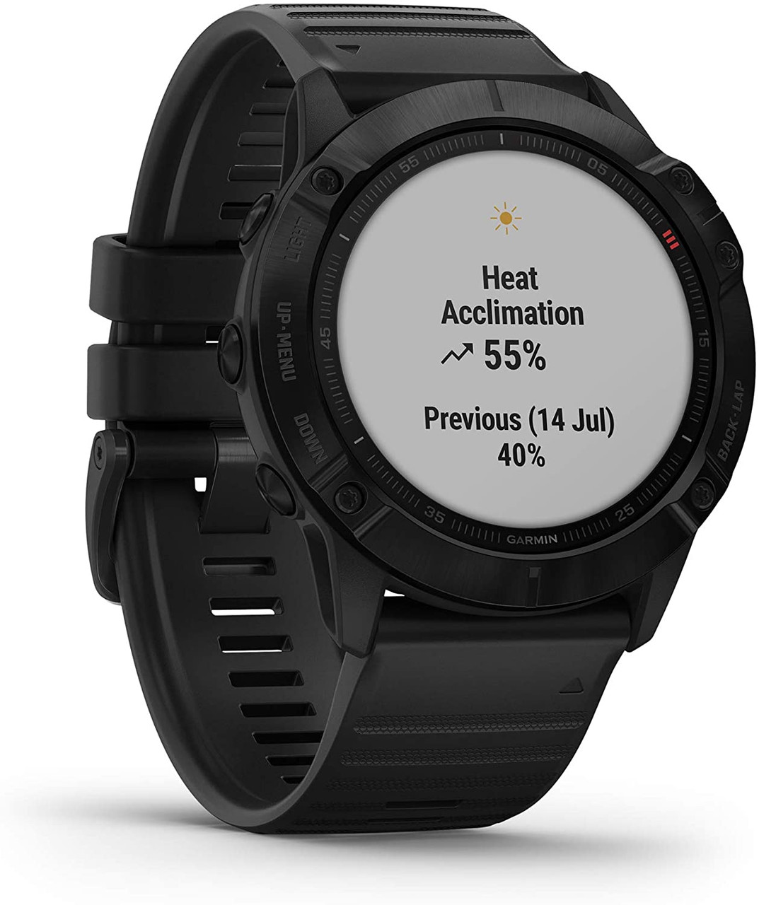 Super goed pijp vonk Garmin G010-2157-00 Fenix 6X Pro Premium Multisport GPS Watch features  Mapping Music Grade-Adjusted Pace Guidance and Pulse Ox Sensors Black -  Certified Refurbished - Deal Parade