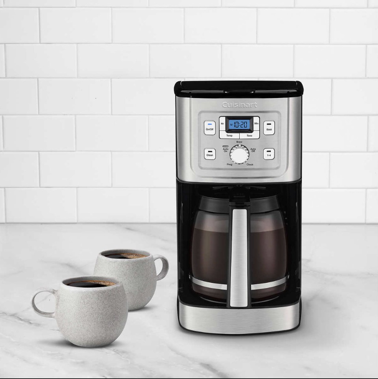 Drew Barrymore | White 14 Cup Programmable Coffee Maker