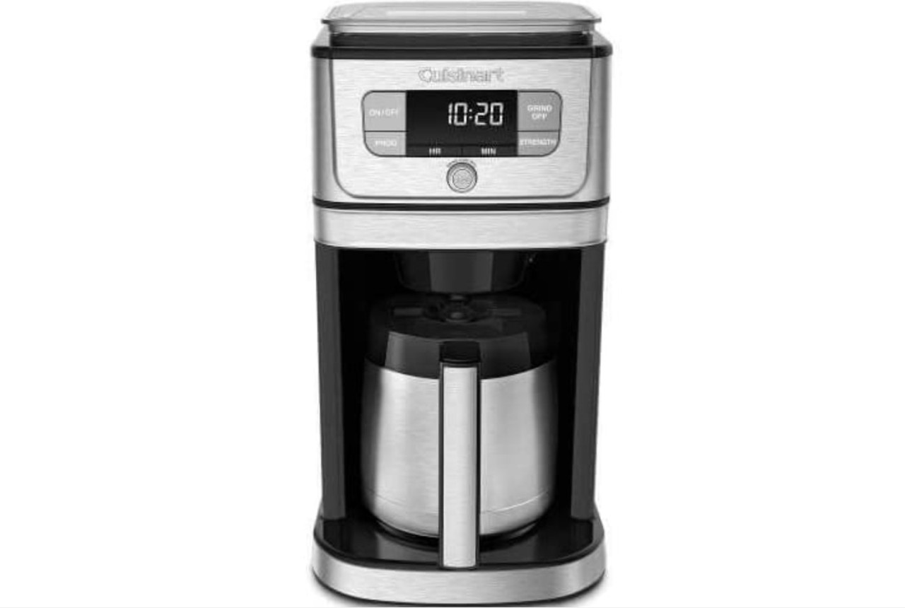 Cuisinart Dgb-400ssfr Grind And Brew 12 Cup Coffeemaker - Silver