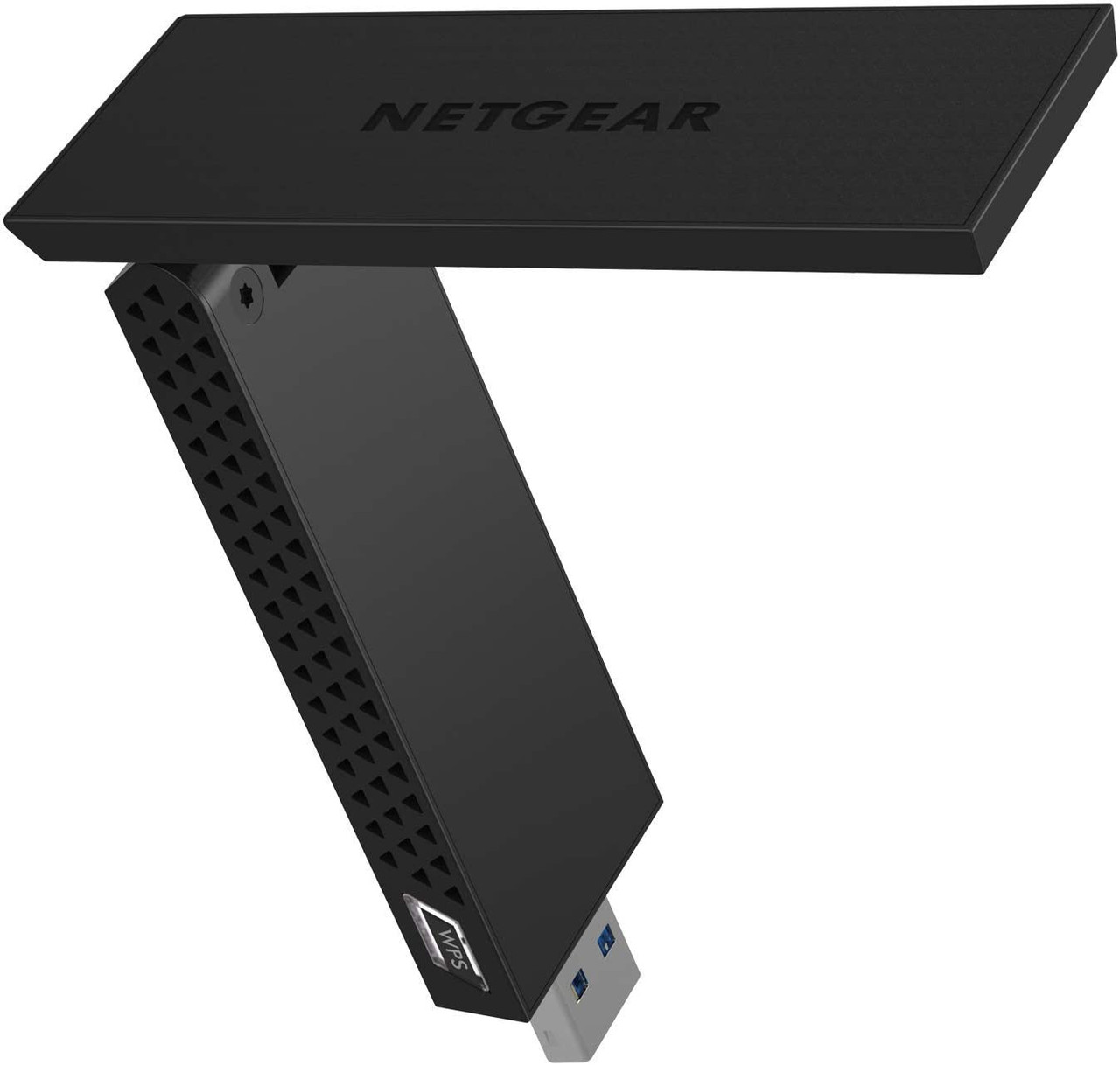NETGEAR A6210-10000R AC1200 WiFi 3.0 Adapter-USB 2 Band - Certified Refurbished