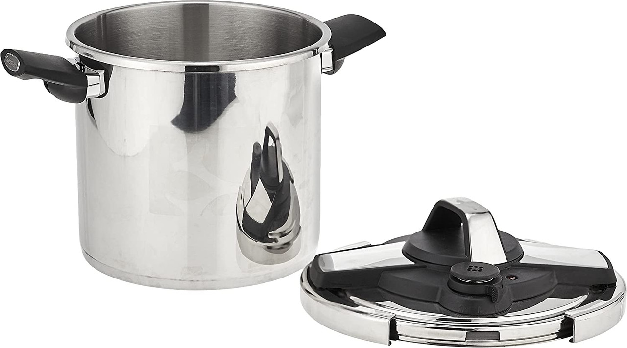 8-Quart Stainless Steel Pressure Cooker