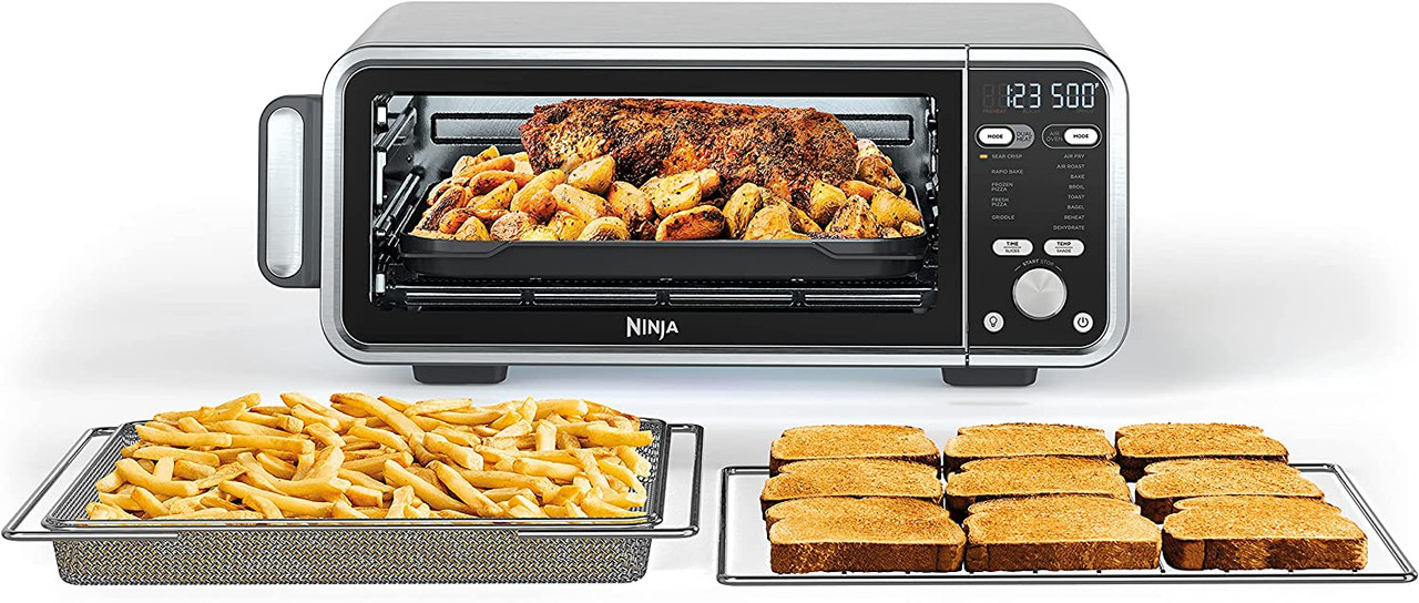 💥 Ninja 8-in-1 Digital Air Fry Oven Flip-Away Storage Dehydrate Keep Warm  SP101