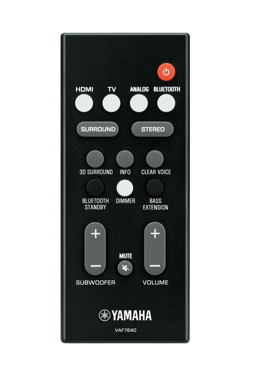 yamaha sound bar 2.1