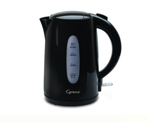 Capresso Electric Water Kettle Black, 57 oz