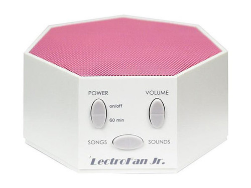 LectroFan Jr ASM1016-P White Noise Machine Pink Grill