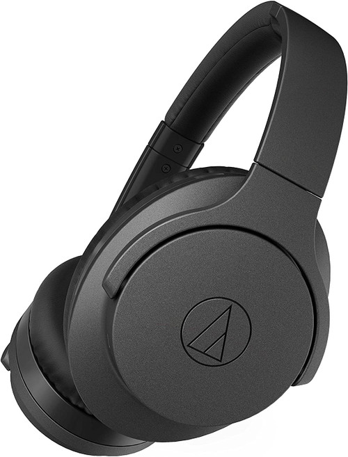 Audio-Technica ATH-ANC700BT QuietPoint Bluetooth Wireless Noise-Cancelling High-Resolution Audio Headphones, Black - Certified Refurbished