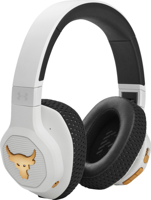 Under Armour UAROCKOVEREARBTWAM-Z Project Rock Over-Ear Training Headphones White Certified Refurbished - Deal Parade