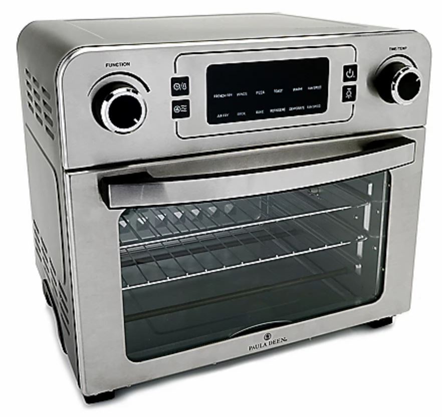 Buy Paula Deen 24 QT Jumbo Air Fryer Oven with Rapid Air Circulation and  Rotisserie by Nobody Lower on Dot & Bo