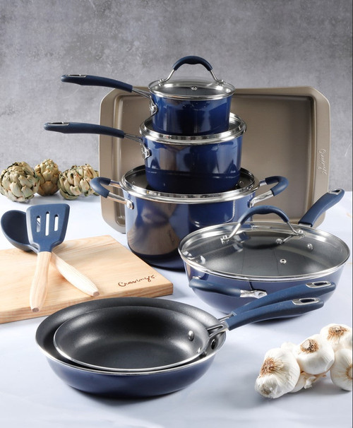 WearEver 12-Piece Admiration Aluminum Cookware Set with Lids at