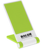 Custom Printed Cell Phone Stand - White/Lime