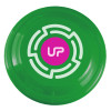 9" Promotional Frisbee, Custom Printed Flying Disk Toys - Green