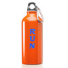 Custom Printed 20oz Aluminum Sports Water Bottles - Orange