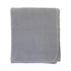 Promotional Embroidered Fleece Pet Blanket - Light Gray