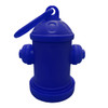 Fire Hydrant Dog Poop Bag Dispensers with Custom Imprint - BLUE