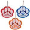 Paw Shaped Promotional Reflective Dog Collar Tags