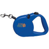 16ft Retractable Pet Leash with Custom Logo - Blue