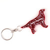 Dog Key Chain/Bottle Opener with Custom Imprint - Red