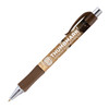 Promotional Logo Pens, Full Custom Imprint - Trim Brown