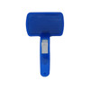 Custom Printed Promotional Retractable Pet Grooming Brush - Blue/Top