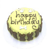 Customized Birthday Cakes for Dogs - All Natural, Organic - YELLOW