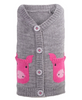 Cardigan Sweater for Dogs, Pig