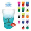 Promotional Cold Liquid Color Change Mood 17oz Stadium Cups