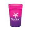 Promotional Cold Liquid Color Change Mood 17oz Stadium Cups - Pink to Purple