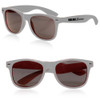 Promotional Sunglasses Plastic Tahiti Wayfarer - Silver