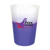 Promotional Cold Liquid Color Change Mood 12oz Stadium Cups - Frosted to Purple Promotional Cold Liquid Color Change Mood 12oz Stadium Cups - Frosted to Purple