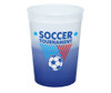 Promotional Cold Liquid Color Change Mood 12oz Stadium Cups - Frosted to Blue Promotional Cold Liquid Color Change Mood 12oz Stadium Cups - Frosted to Blue